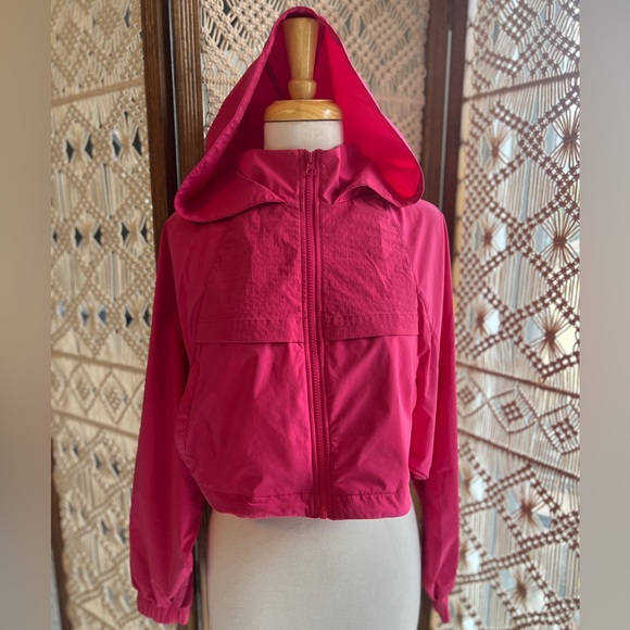 ALO Yoga Jackets & Blazers - Alo Playmaker Women's Pink Summer Crush  Hooded Jacket